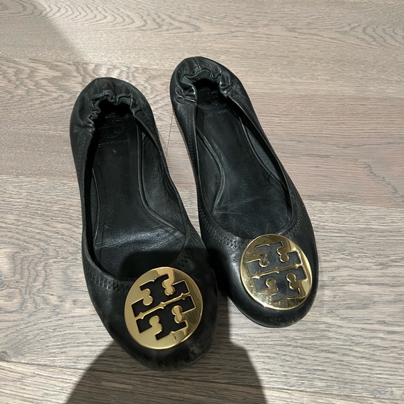Tory Burch leather ballet flats - Picture 2 of 4